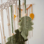 Bohemian Macrame Leaf Wall Hanging | Kelmera