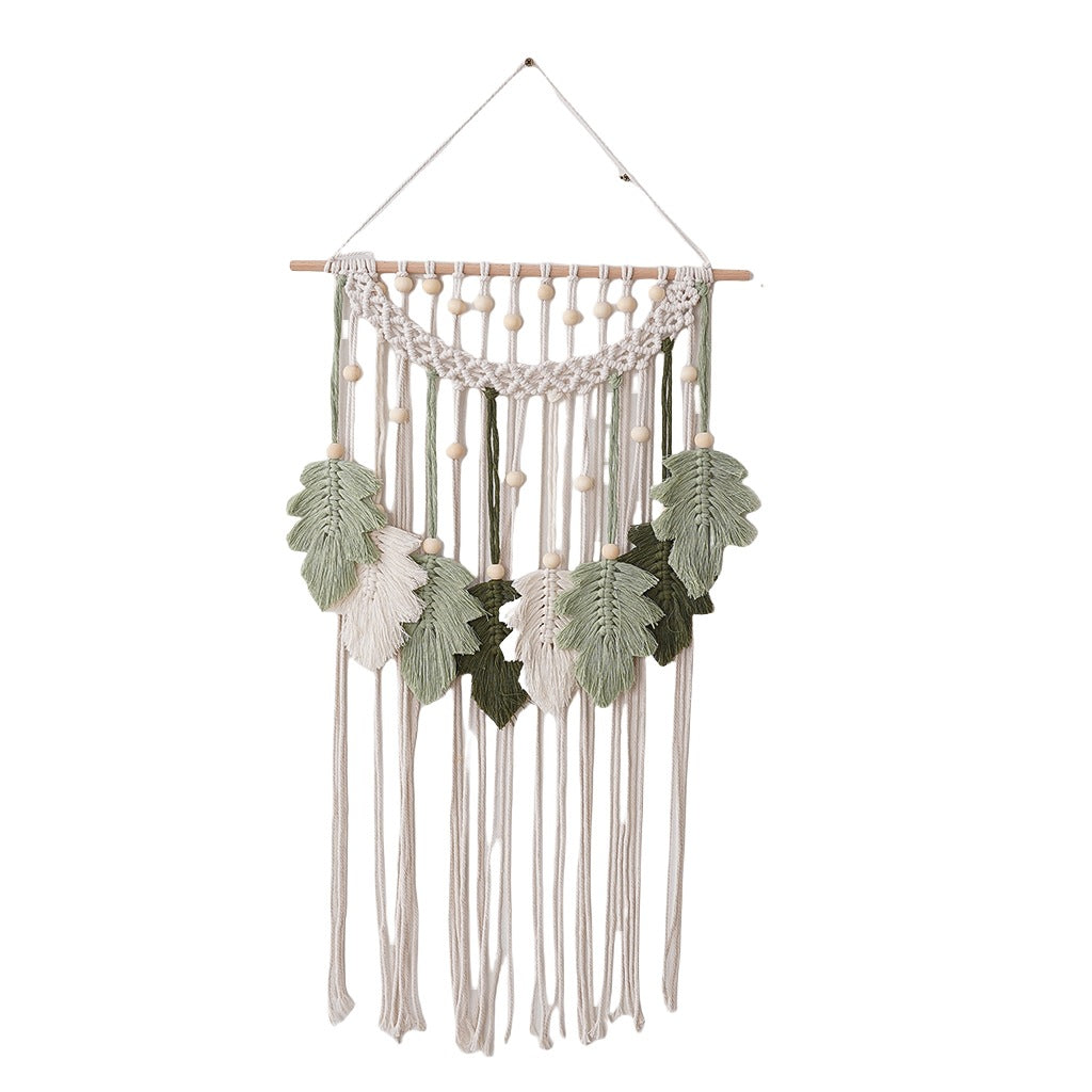 Bohemian Macrame Leaf Wall Hanging | Kelmera