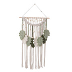 Bohemian Macrame Leaf Wall Hanging | Kelmera