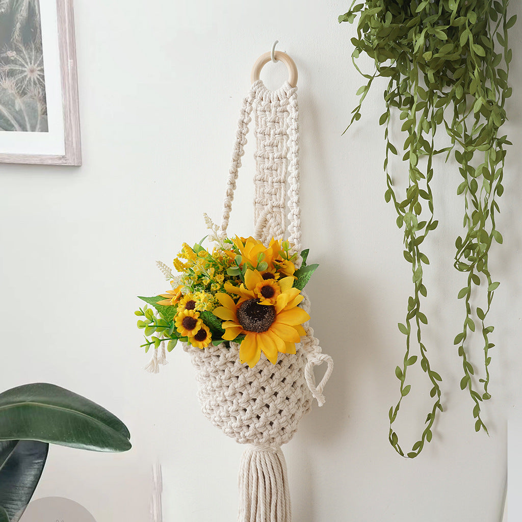 Bohemian Macrame Plant Holder | Kelmera