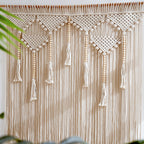 Bohemian Macrame Wall Hanging Decor | Kelmera
