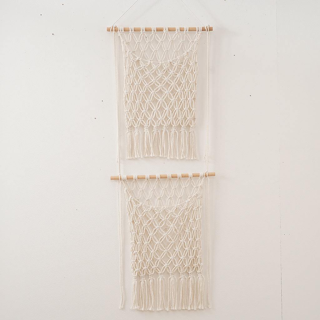 Bohemian Macrame Wall Hanging with Fringes | Kelmera