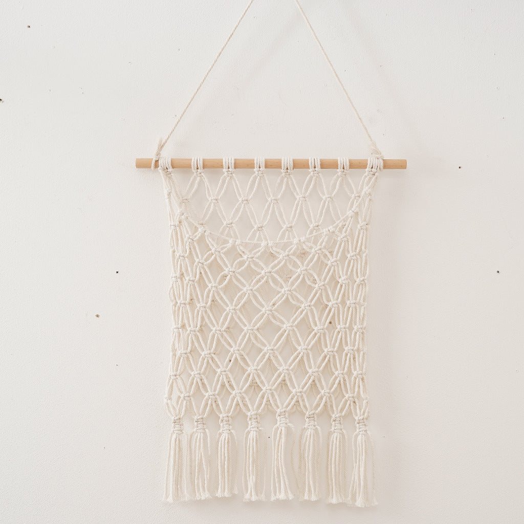 Bohemian Macrame Wall Hanging with Fringes | Kelmera