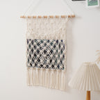 Bohemian Macrame Wall Hanging with Fringes | Kelmera
