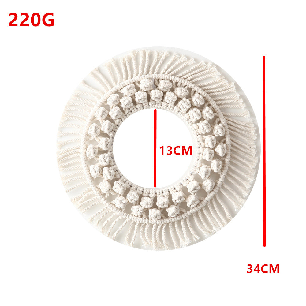 Bohemian Macrame Wall Mirror | Kelmera