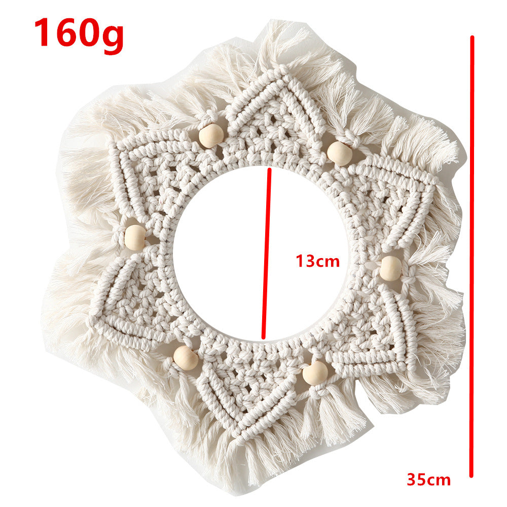 Bohemian Macrame Wall Mirror | Kelmera