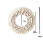 Bohemian Macrame Wall Mirror | Kelmera