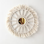 Bohemian Macrame Wall Mirror | Kelmera
