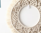 Bohemian Macrame Wall Mirror | Kelmera