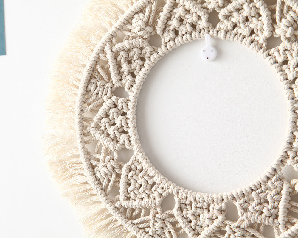Bohemian Macrame Wall Mirror | Kelmera
