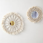 Bohemian Macrame Wall Mirror | Kelmera