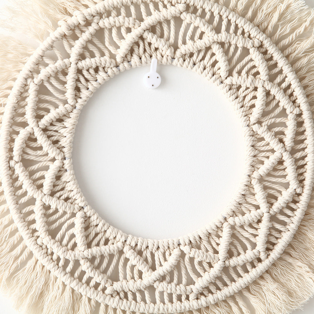 Bohemian Macrame Wall Mirror | Kelmera
