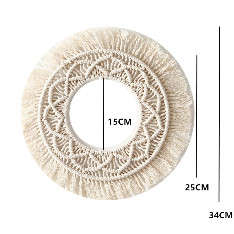 Bohemian Macrame Wall Mirror | Kelmera
