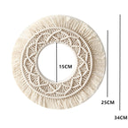 Bohemian Macrame Wall Mirror | Kelmera