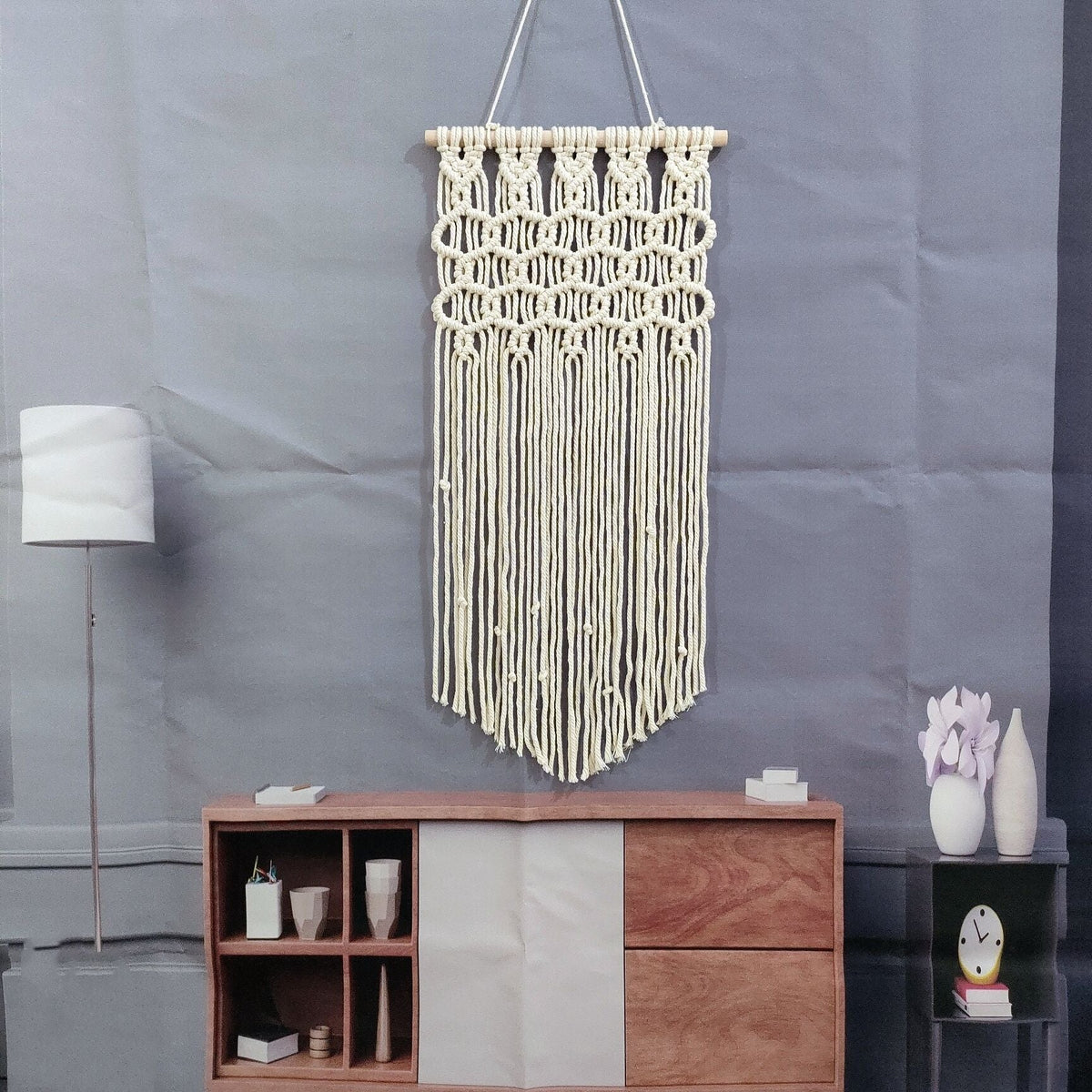 Bohemian Macrame Wall Tapestry Model Ijad | Kelmera