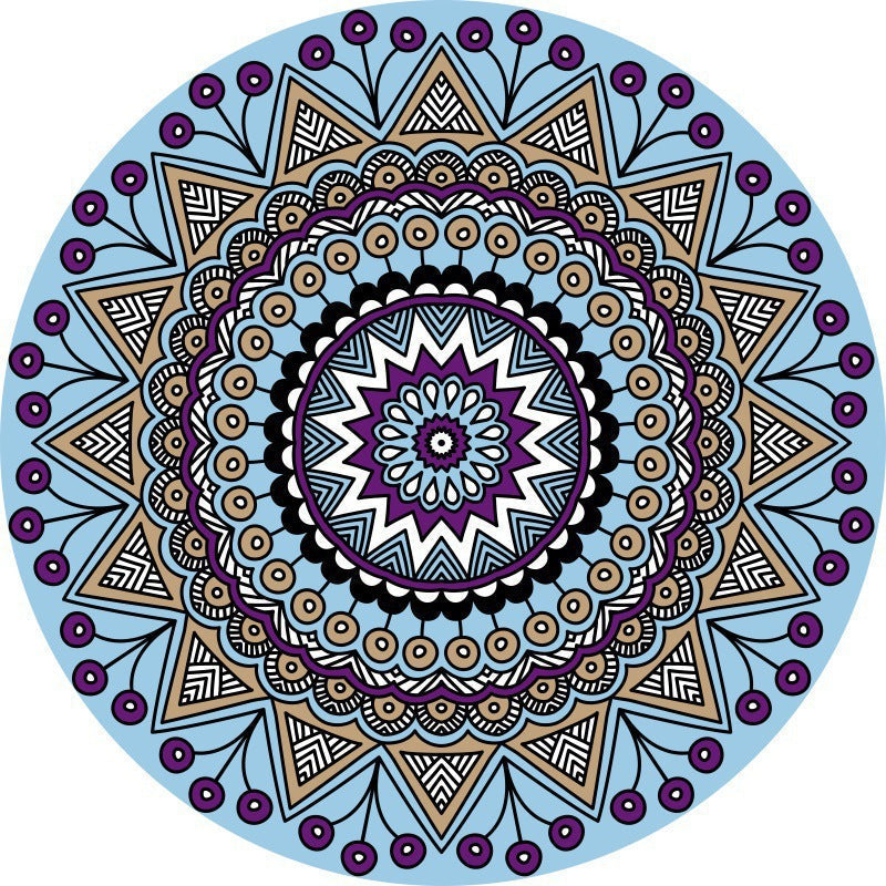 Bohemian Mandala Area Mat | Kelmera
