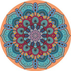 Bohemian Mandala Area Mat | Kelmera
