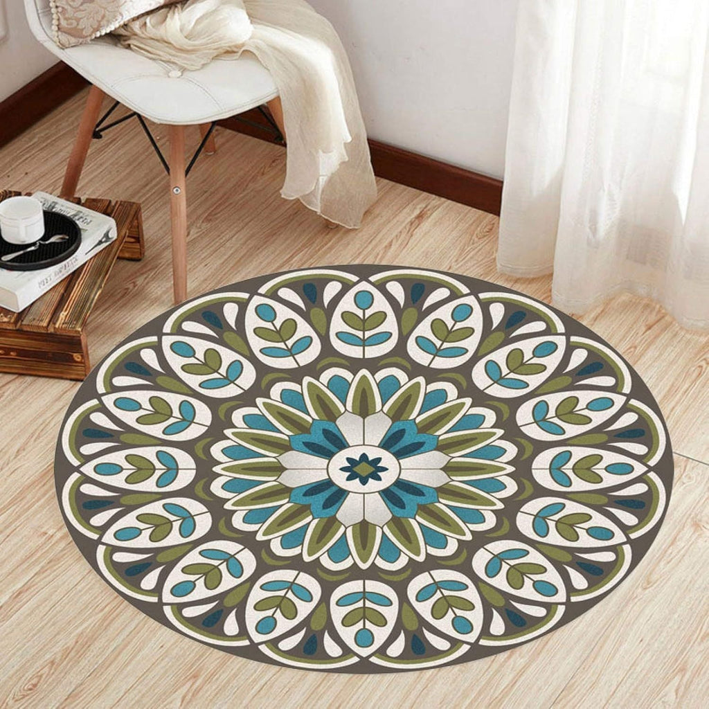 Bohemian Mandala Area Mat | Kelmera
