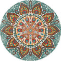 Bohemian Mandala Area Mat | Kelmera