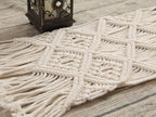 Bohemian Woven Macrame Table Runner | Kelmera
