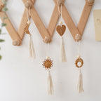 Boho Chic Woven Heart Wall Hanging | Kelmera