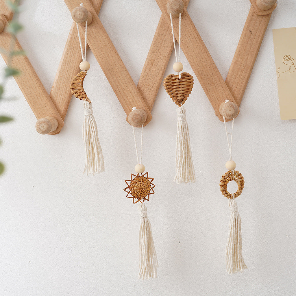 Boho Chic Woven Heart Wall Hanging | Kelmera