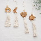 Boho Chic Woven Heart Wall Hanging | Kelmera