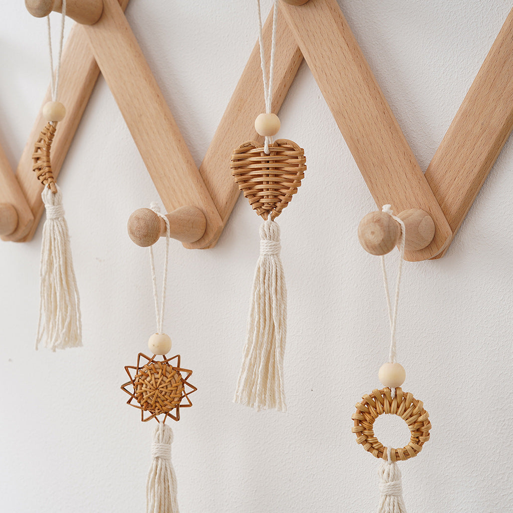 Boho Chic Woven Heart Wall Hanging | Kelmera
