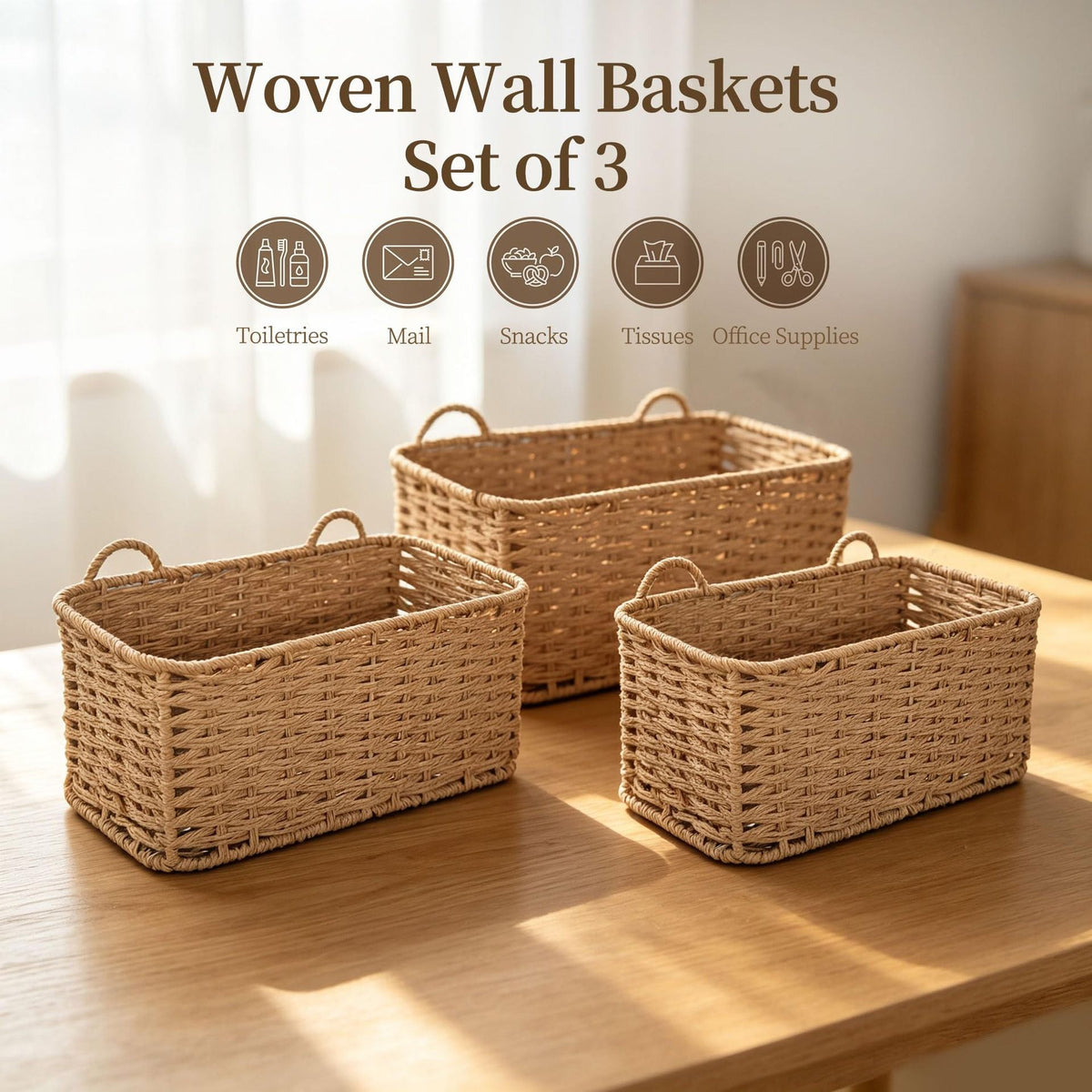 Boho Style Storage Basket | Kelmera