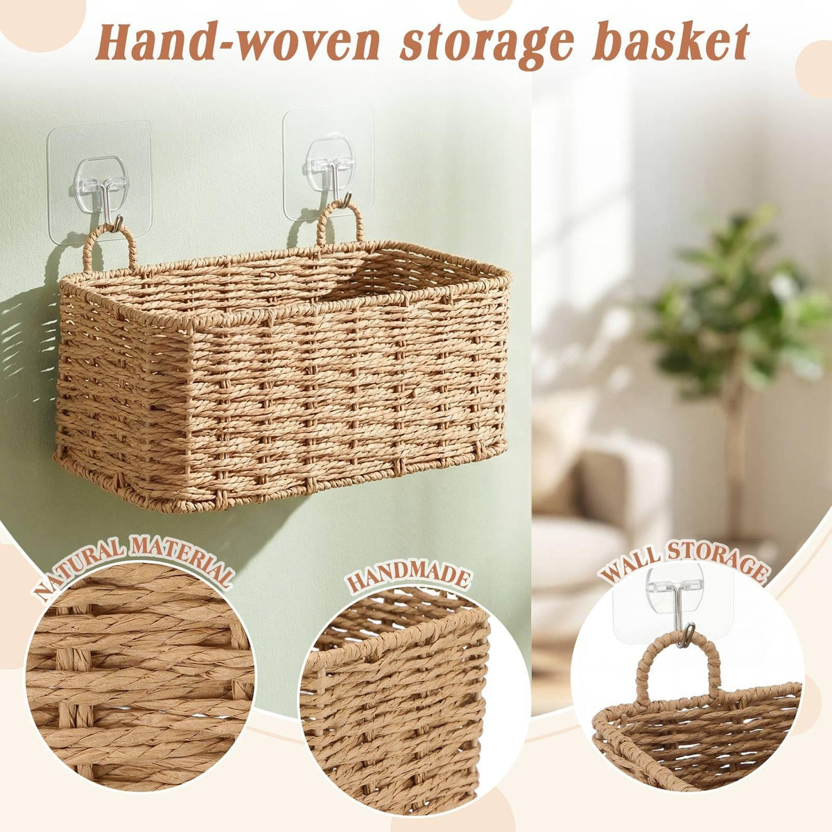 Boho Style Storage Basket | Kelmera