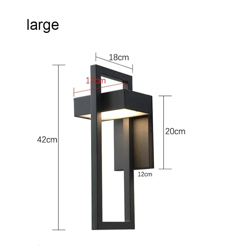 Borba Outdoor LED Wall Light