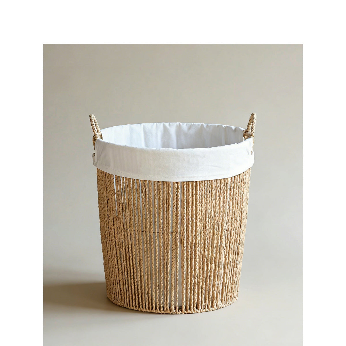 Braided Basket with Fabric Insert | Kelmera