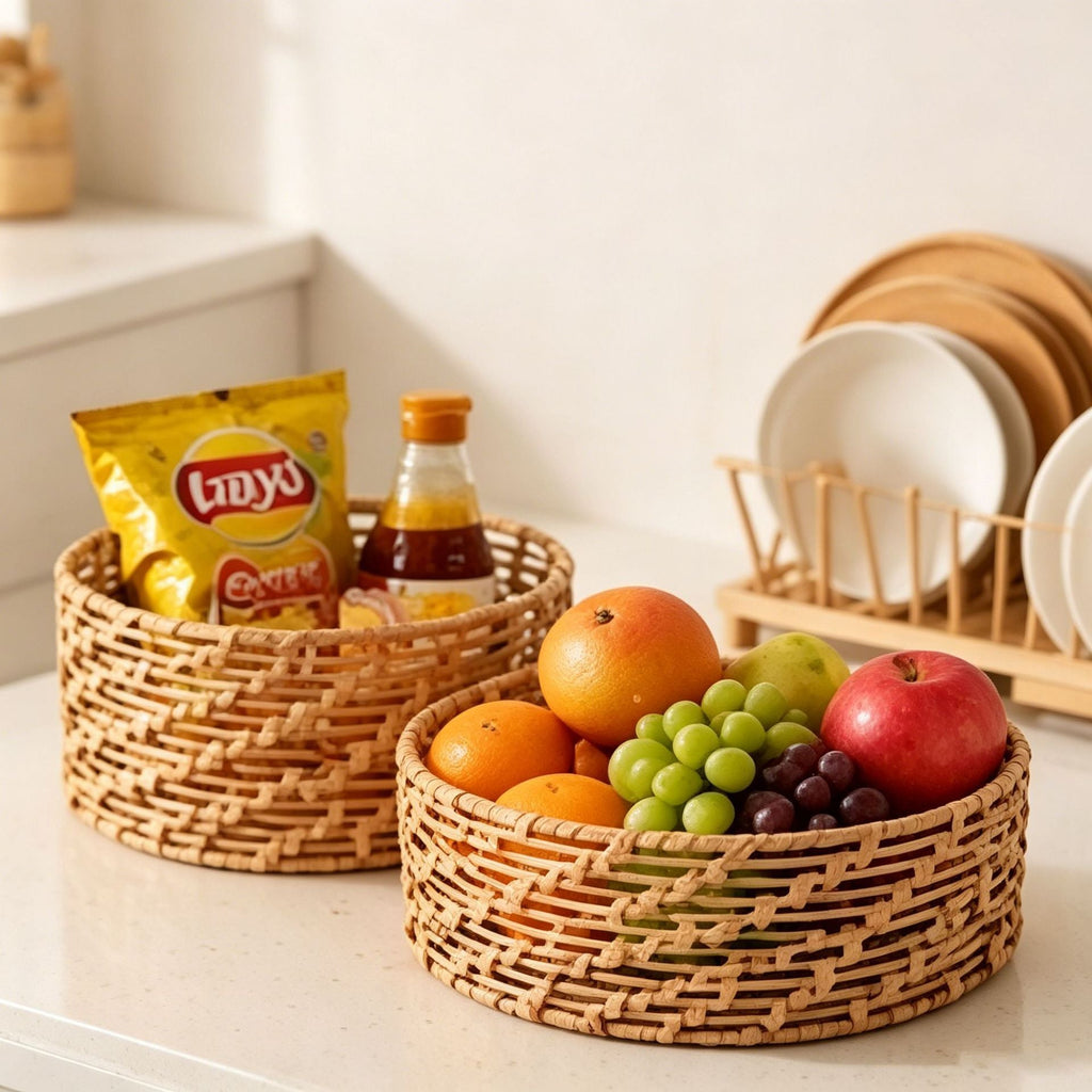 Braided Basket with Open Design | Kelmera