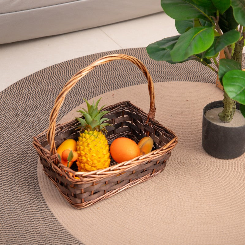 Braided Basket with Practical Carrying Handle | Kelmera