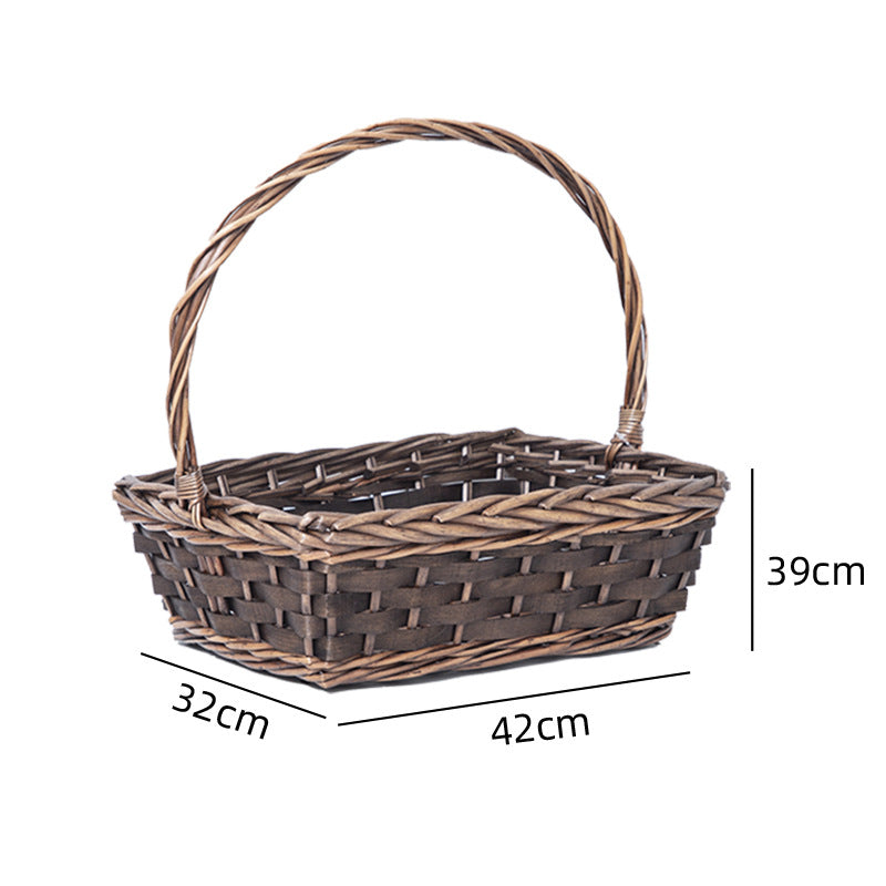 Braided Basket with Practical Carrying Handle | Kelmera