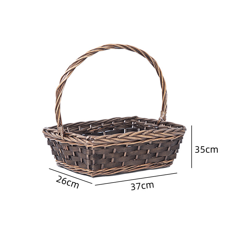 Braided Basket with Practical Carrying Handle | Kelmera