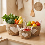 Braided Storage Basket Handwoven | Kelmera