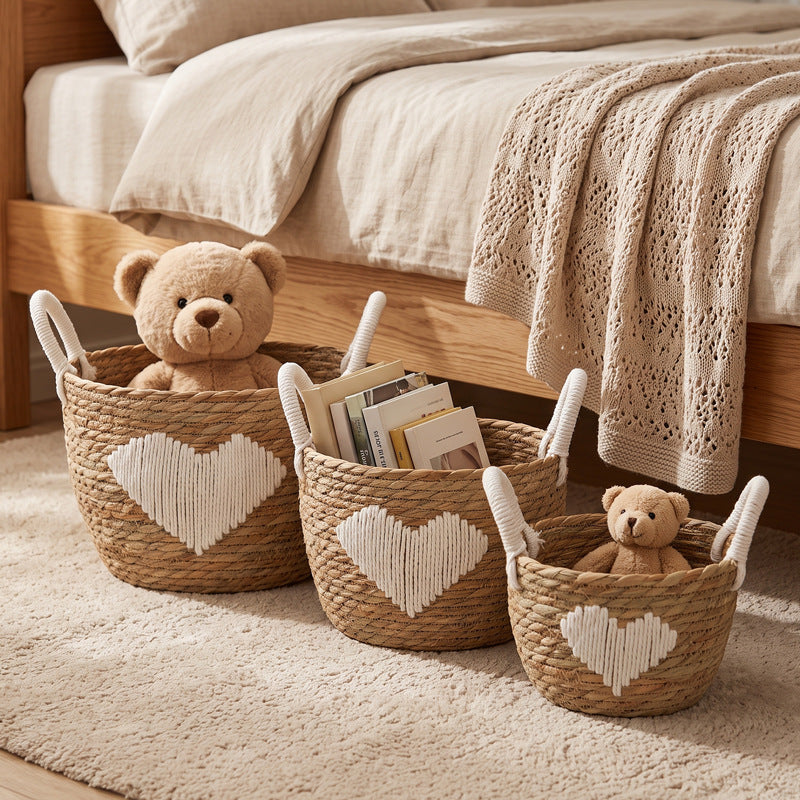 Braided Storage Basket Handwoven | Kelmera