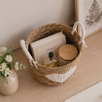Braided Storage Basket Handwoven | Kelmera