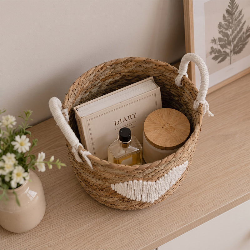 Braided Storage Basket Handwoven | Kelmera