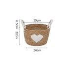 Braided Storage Basket Handwoven | Kelmera