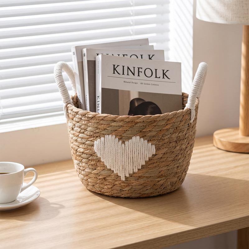 Braided Storage Basket Handwoven | Kelmera