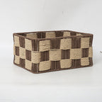 Braided Storage Basket Lilac Blue | Kelmera