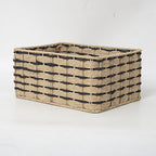 Braided Storage Basket Lilac Blue | Kelmera