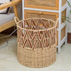 Braided Storage Basket with Elegant Accents | Kelmera