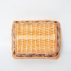 Braided Storage Basket with Elegant Fabric Insert | Kelmera
