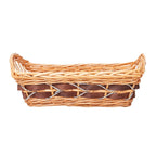 Braided Storage Basket with Elegant Fabric Insert | Kelmera