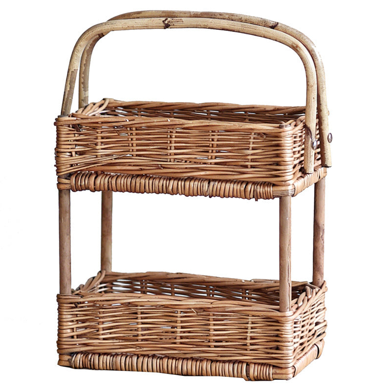 Braided Storage Basket with Handle | Kelmera
