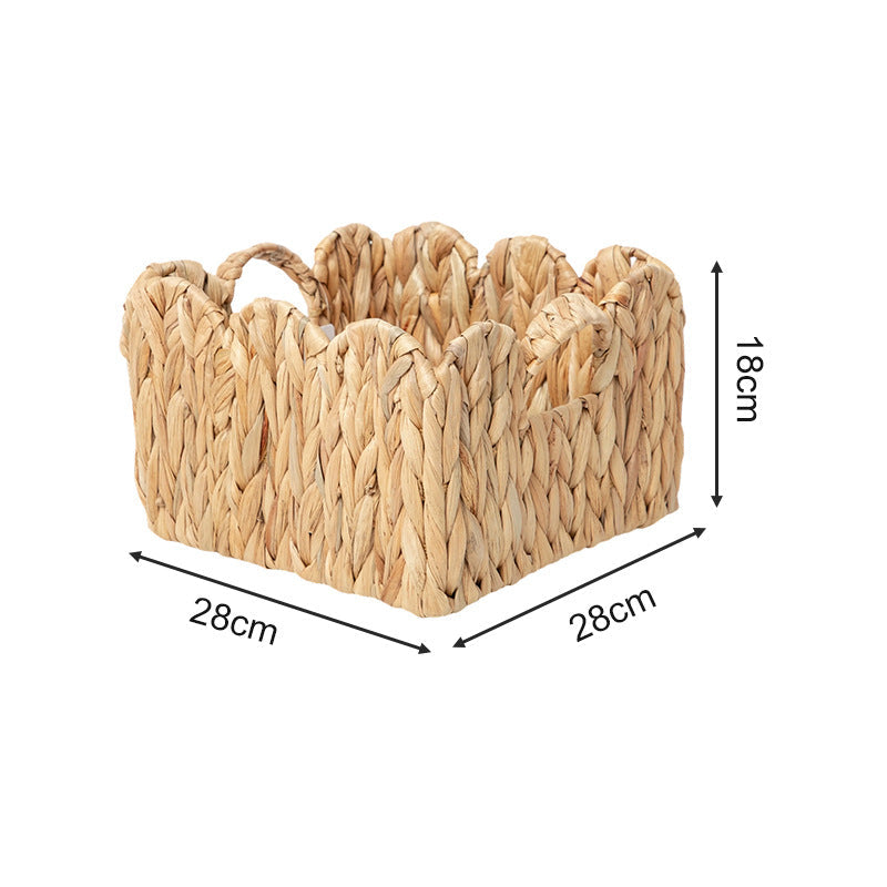 Braided Storage Basket with High Sides | Kelmera