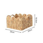 Braided Storage Basket with High Sides | Kelmera